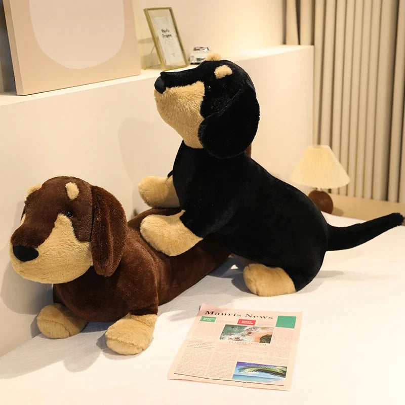 kawaiies-softtoys-plushies-kawaii-plush-Huggable Long Sausage Dog Plush Soft toy 