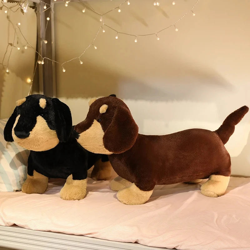 kawaiies-softtoys-plushies-kawaii-plush-Huggable Long Sausage Dog Plush Soft toy 