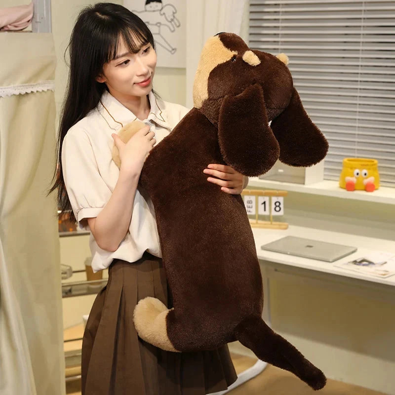 kawaiies-softtoys-plushies-kawaii-plush-Huggable Long Sausage Dog Plush Soft toy 