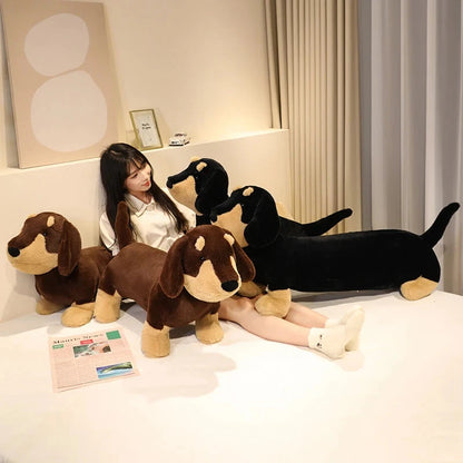 kawaiies-softtoys-plushies-kawaii-plush-Huggable Long Sausage Dog Plush Soft toy 