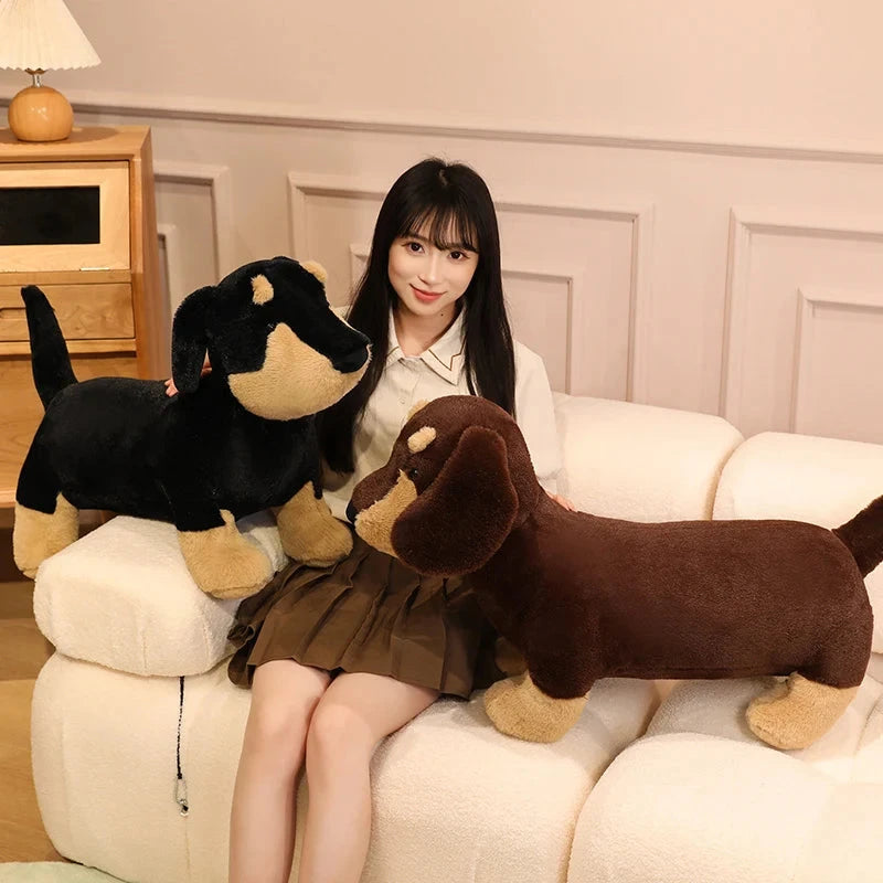 kawaiies-softtoys-plushies-kawaii-plush-Huggable Long Sausage Dog Plush Soft toy 