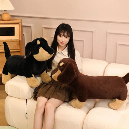 kawaiies-softtoys-plushies-kawaii-plush-Huggable Long Sausage Dog Plush Soft toy 