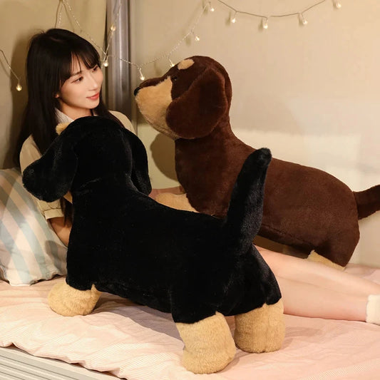 kawaiies-softtoys-plushies-kawaii-plush-Huggable Long Sausage Dog Plush Soft toy 