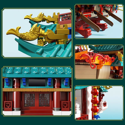 kawaiies-softtoys-plushies-kawaii-plush-Imperial Dragon Palace Voyage Ship Building Set Build it 