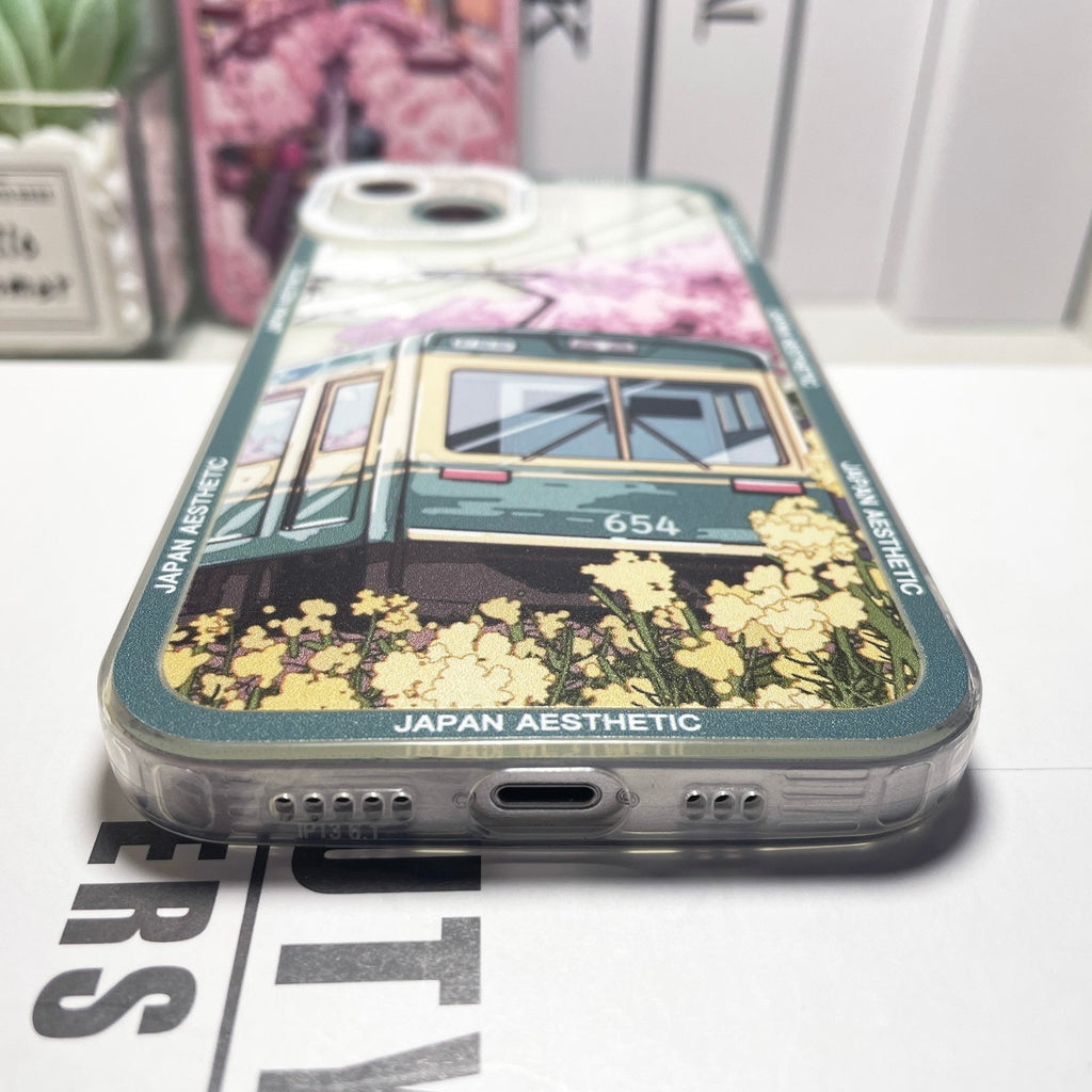 kawaiies-softtoys-plushies-kawaii-plush-Japanese Aesthetic City Break iPhone Case Accessories 