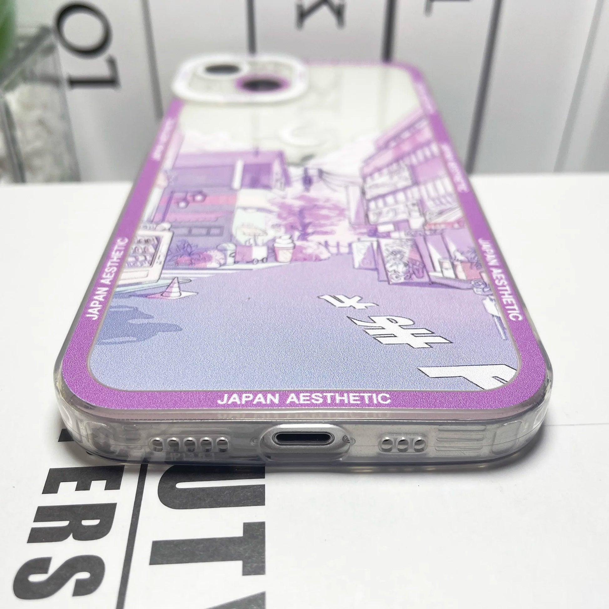 kawaiies-softtoys-plushies-kawaii-plush-Japanese Aesthetic Streets of Kyoto iPhone Case Accessories 