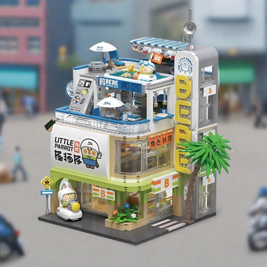 kawaiies-softtoys-plushies-kawaii-plush-Japanese BeBe Shopping Mall Building Blocks Set Build it 