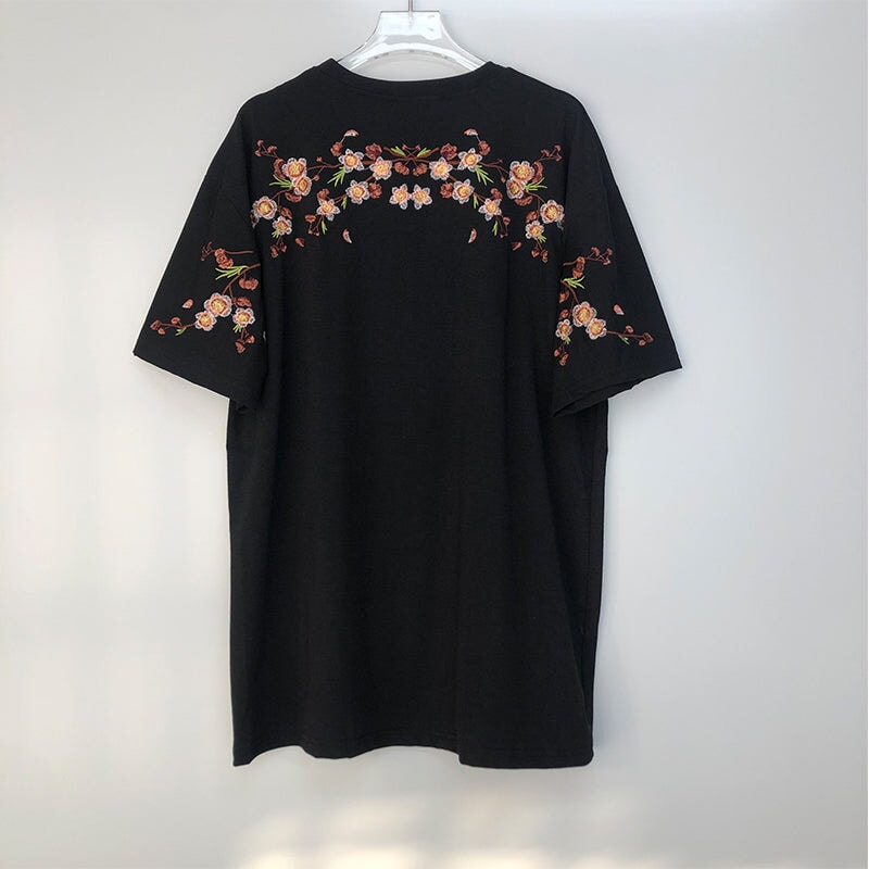 kawaiies-softtoys-plushies-kawaii-plush-Japanese Cherry Blossoms Embroidery Tee Apparel 