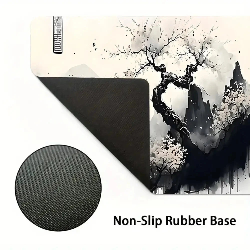 kawaiies-softtoys-plushies-kawaii-plush-Japanese Pagoda Traditional Ink Mouse Pad Mouse Pads 