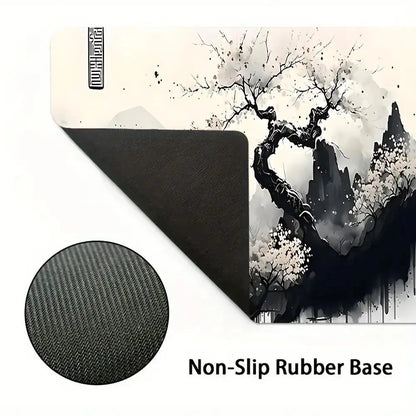 kawaiies-softtoys-plushies-kawaii-plush-Japanese Pagoda Traditional Ink Mouse Pad Mouse Pads 