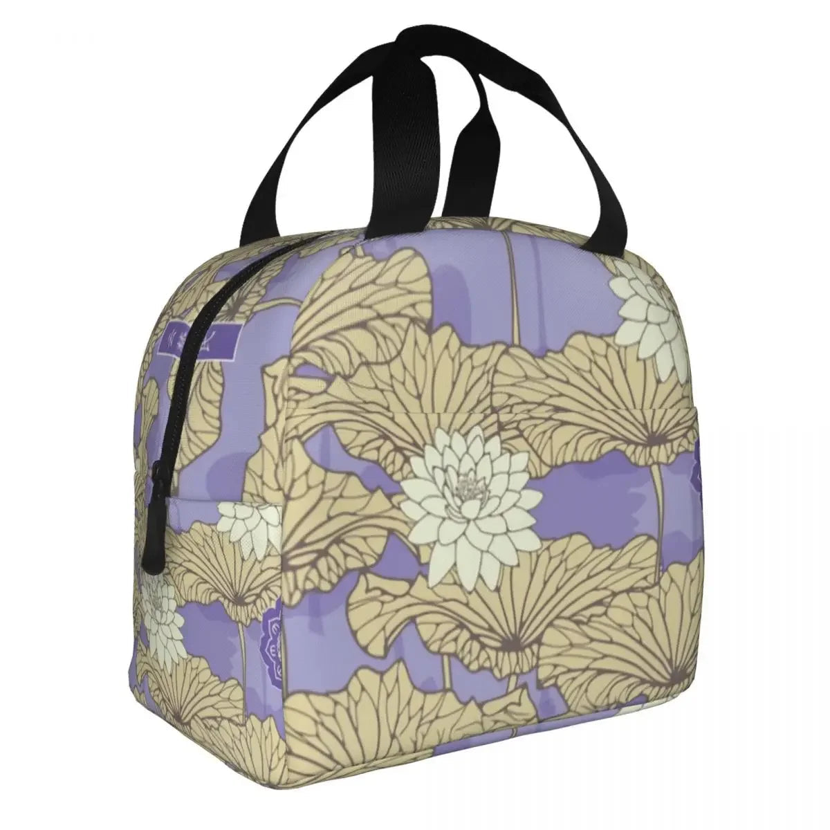 kawaiies-softtoys-plushies-kawaii-plush-Japanese-theme Floral Insulated Lunch Bag Collection Bag 