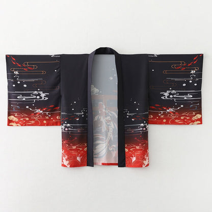 kawaiies-softtoys-plushies-kawaii-plush-Japanese-themed Koi of Torii Gate Women's Kimono Kimono 
