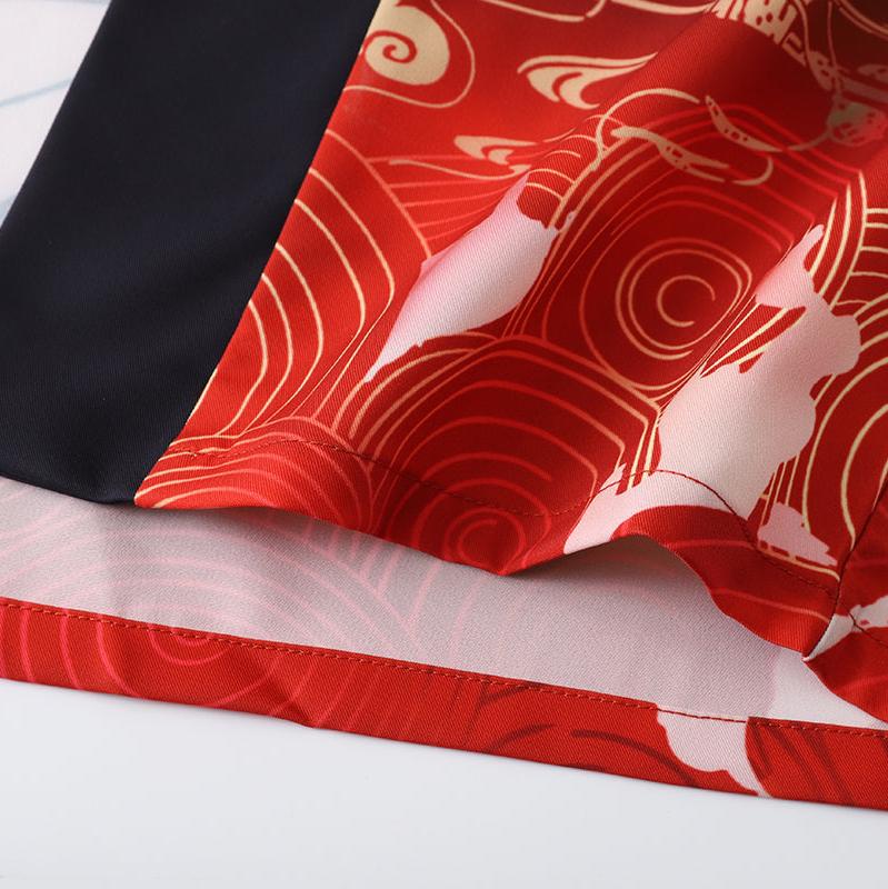 kawaiies-softtoys-plushies-kawaii-plush-Japanese-themed Koi of Torii Gate Women's Kimono Kimono 