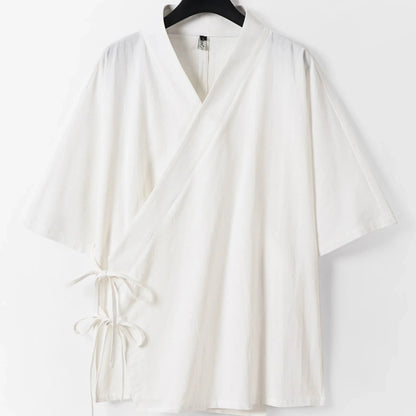 kawaiies-softtoys-plushies-kawaii-plush-Japanese-themed Minimal Plain Men’s Kimono Jacket Kimono 