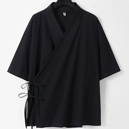 kawaiies-softtoys-plushies-kawaii-plush-Japanese-themed Minimal Plain Men’s Kimono Jacket Kimono 