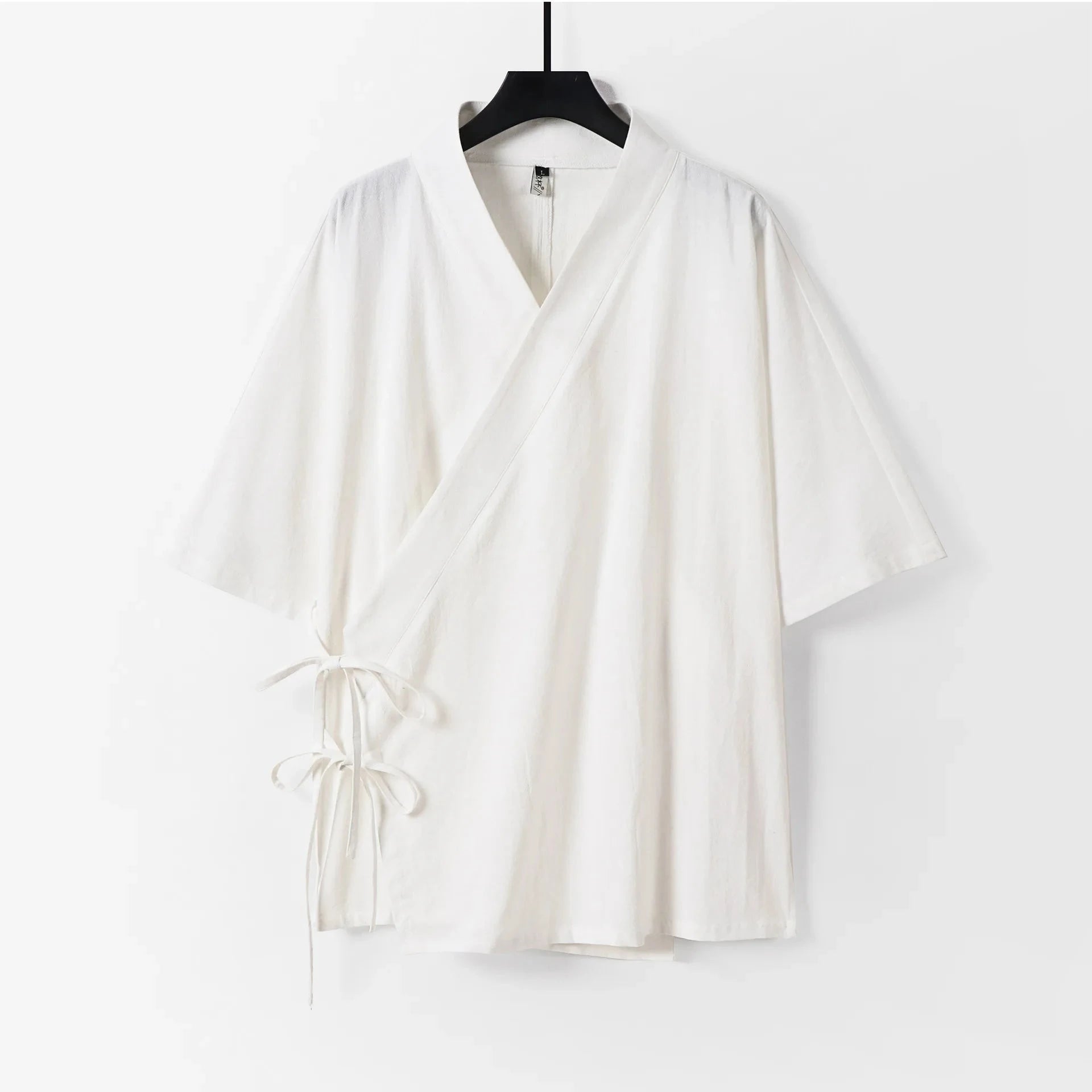 kawaiies-softtoys-plushies-kawaii-plush-Japanese-themed Minimal Plain Men’s Kimono Jacket Kimono White M 