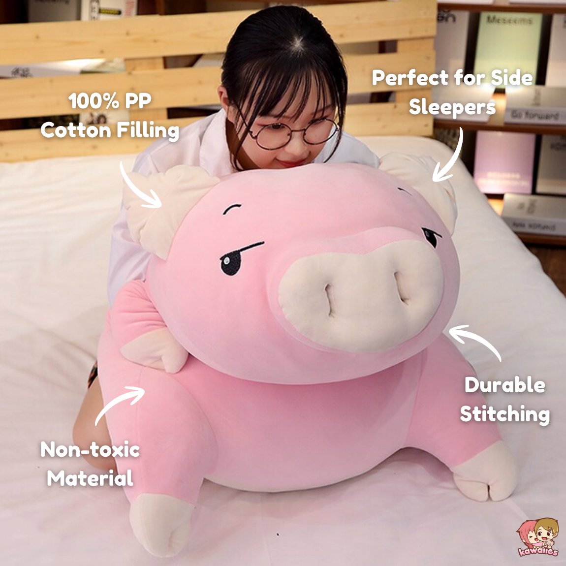 kawaiies-softtoys-plushies-kawaii-plush-Jeju The Piggy Plushie | Exclusive Soft toy 