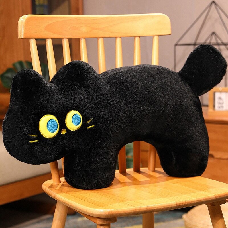 kawaiies-softtoys-plushies-kawaii-plush-JoJo the Black Cat Plush Pillow Soft toy 