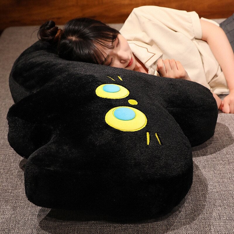 kawaiies-softtoys-plushies-kawaii-plush-JoJo the Black Cat Plush Pillow Soft toy 