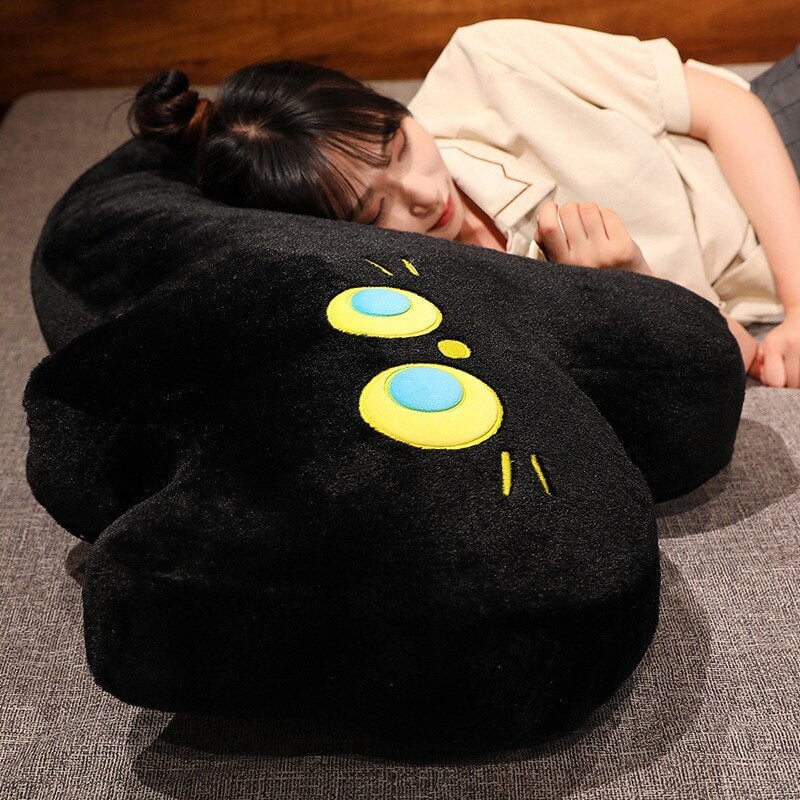 kawaiies-softtoys-plushies-kawaii-plush-JoJo the Black Cat Plush Pillow Soft toy 