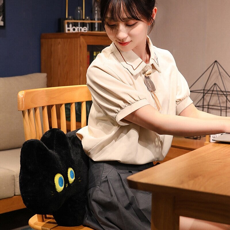 kawaiies-softtoys-plushies-kawaii-plush-JoJo the Black Cat Plush Pillow Soft toy 