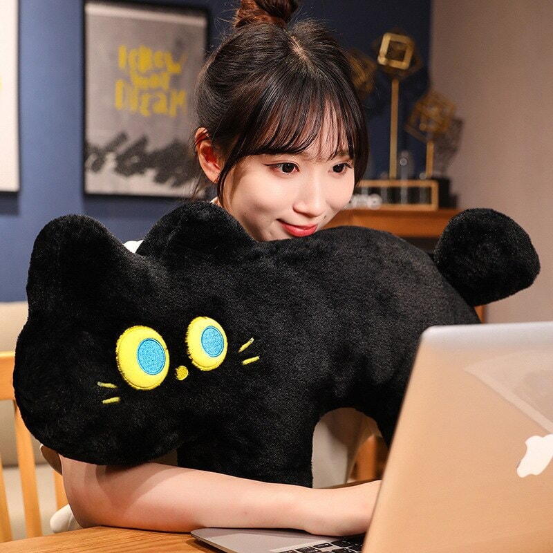 kawaiies-softtoys-plushies-kawaii-plush-JoJo the Black Cat Plush Pillow Soft toy 