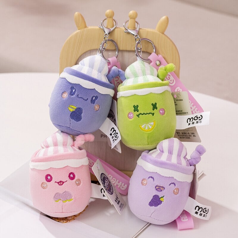 kawaiies-softtoys-plushies-kawaii-plush-Juicy Fruity Bubble Tea Plushie Crew | NEW Soft toy 