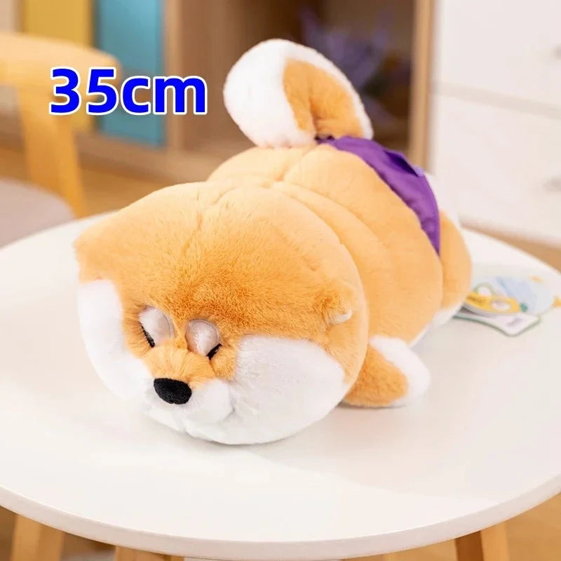 kawaiies-softtoys-plushies-kawaii-plush-Kawaii Akita Shiba Inu Dog Plush Soft toy Laying (35cm) 