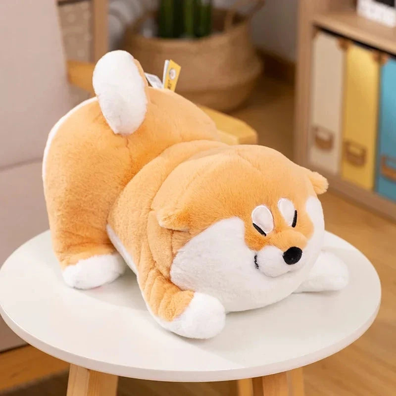 kawaiies-softtoys-plushies-kawaii-plush-Kawaii Akita Shiba Inu Dog Plush Soft toy Playing (35cm) 