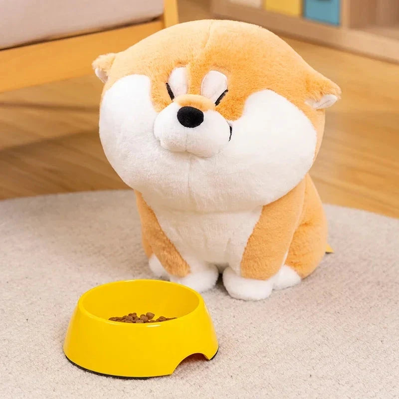 kawaiies-softtoys-plushies-kawaii-plush-Kawaii Akita Shiba Inu Dog Plush Soft toy Sitting (30cm) 