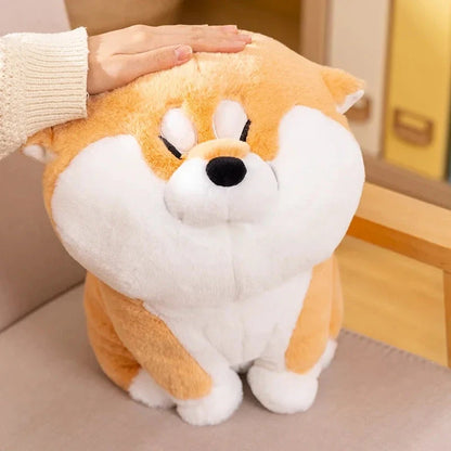 kawaiies-softtoys-plushies-kawaii-plush-Kawaii Akita Shiba Inu Dog Plush Soft toy Sitting (35cm) 