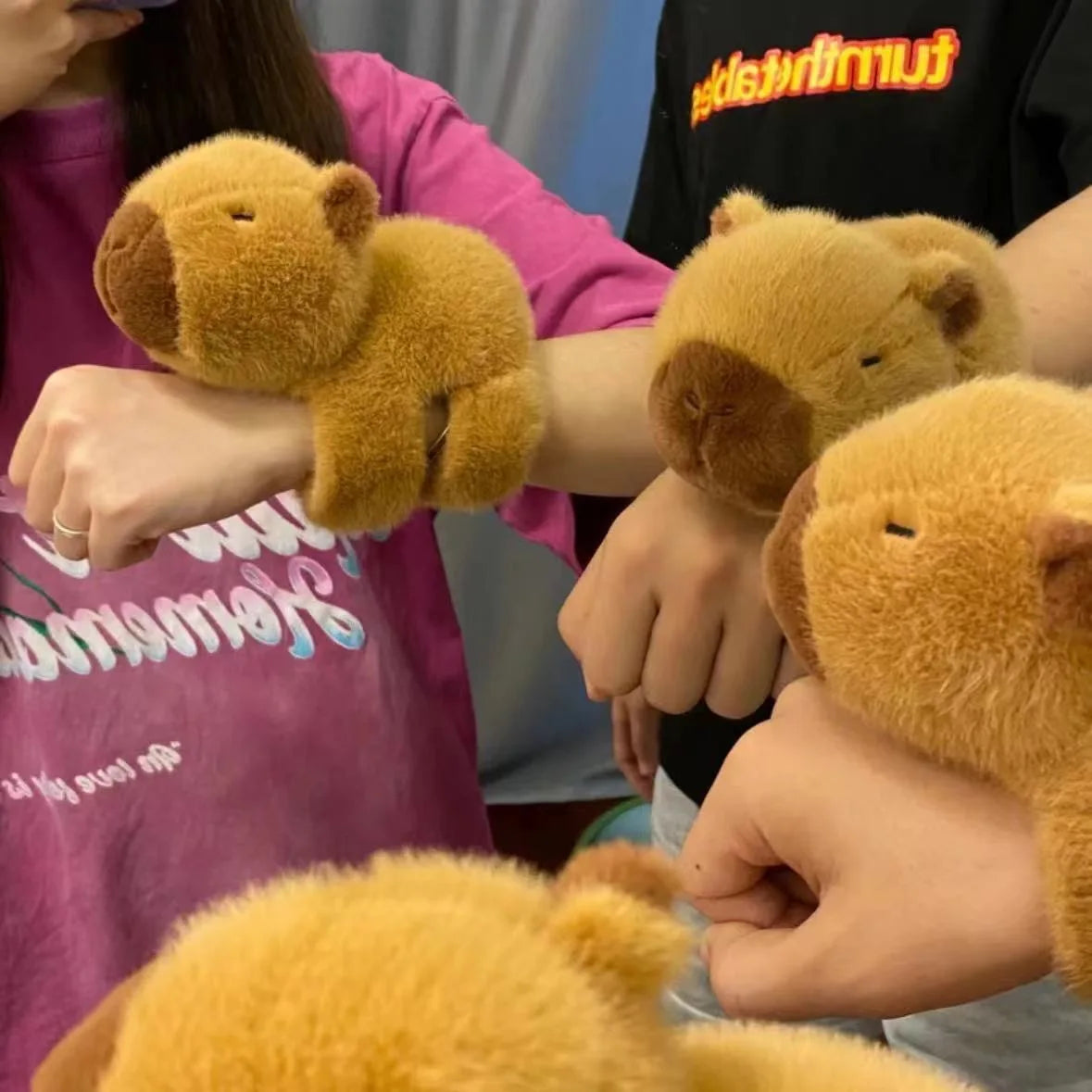 kawaiies-softtoys-plushies-kawaii-plush-Kawaii Animal Slap Snap Wrap Wristband Plushie Collection Soft toy 