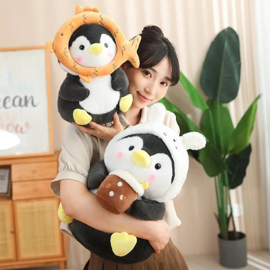 kawaiies-softtoys-plushies-kawaii-plush-Kawaii Baby Penguin Plushies with Hats Soft toy 