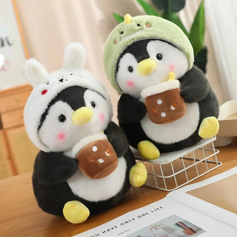 kawaiies-softtoys-plushies-kawaii-plush-Kawaii Baby Penguin Plushies with Hats Soft toy 