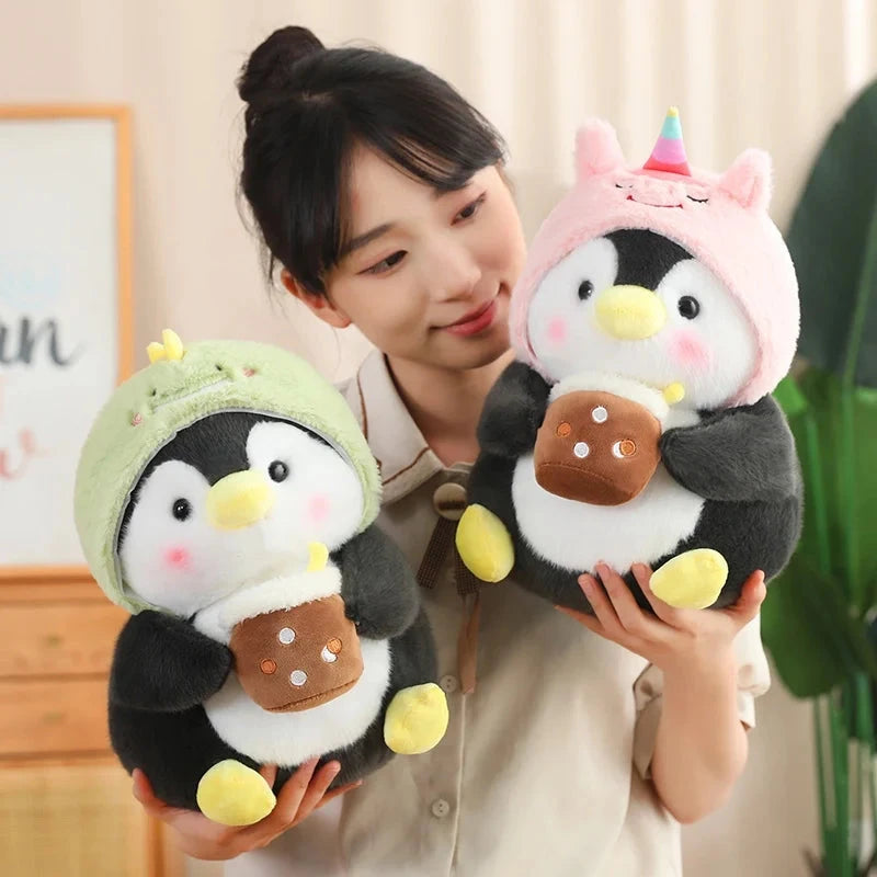kawaiies-softtoys-plushies-kawaii-plush-Kawaii Baby Penguin Plushies with Hats Soft toy 