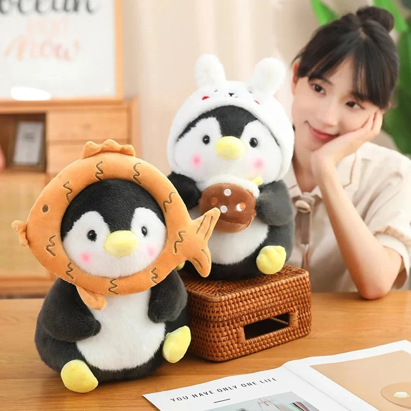 kawaiies-softtoys-plushies-kawaii-plush-Kawaii Baby Penguin Plushies with Hats Soft toy 