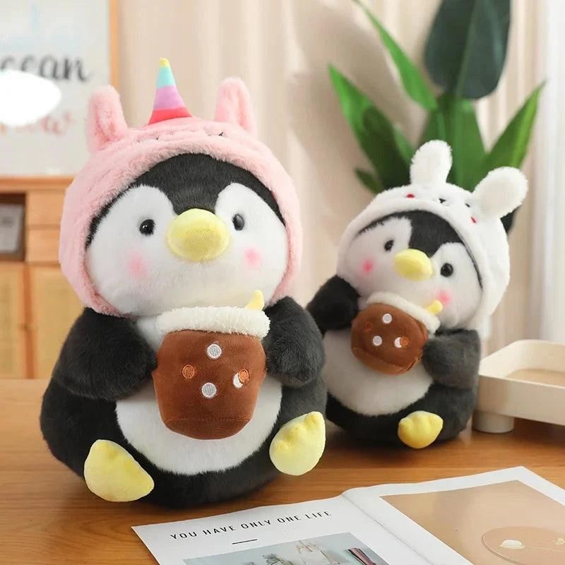kawaiies-softtoys-plushies-kawaii-plush-Kawaii Baby Penguin Plushies with Hats Soft toy 