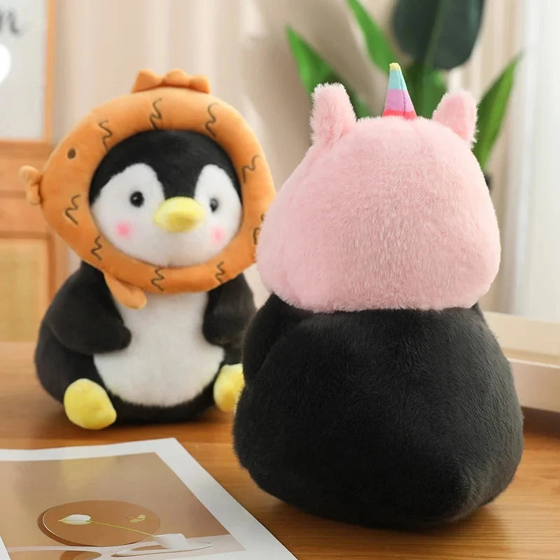kawaiies-softtoys-plushies-kawaii-plush-Kawaii Baby Penguin Plushies with Hats Soft toy 