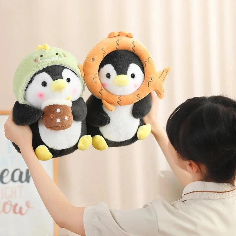 kawaiies-softtoys-plushies-kawaii-plush-Kawaii Baby Penguin Plushies with Hats Soft toy 