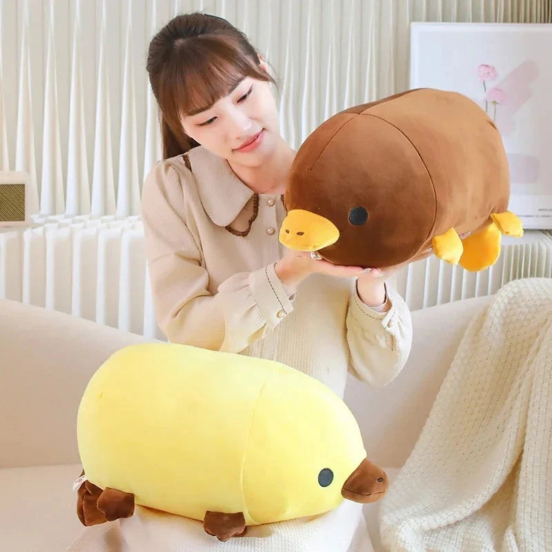kawaiies-softtoys-plushies-kawaii-plush-Kawaii Brown Yellow Platypus Plushies Soft toy 