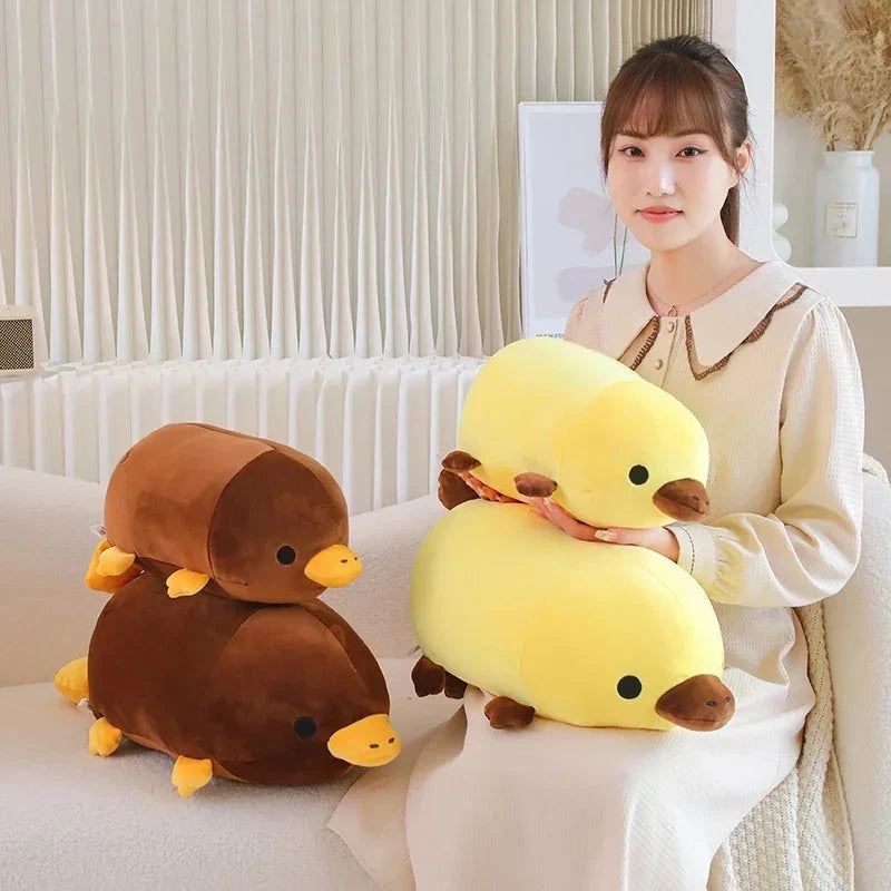 kawaiies-softtoys-plushies-kawaii-plush-Kawaii Brown Yellow Platypus Plushies Soft toy 