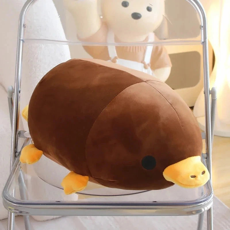 kawaiies-softtoys-plushies-kawaii-plush-Kawaii Brown Yellow Platypus Plushies Soft toy Brown 45cm 