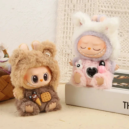 kawaiies-softtoys-plushies-kawaii-plush-Kawaii Bunny Bear Handmade Labubu Doll Outfit Accessories 