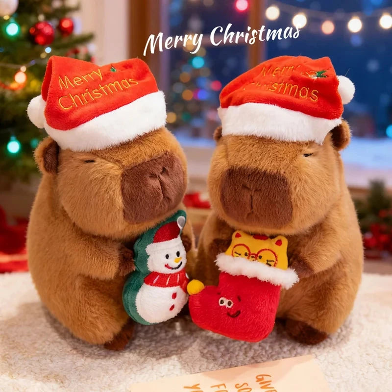 kawaiies-softtoys-plushies-kawaii-plush-Kawaii Capybara Christmas Plushies Soft toy 