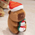 kawaiies-softtoys-plushies-kawaii-plush-Kawaii Capybara Christmas Plushies Soft toy Snowman 