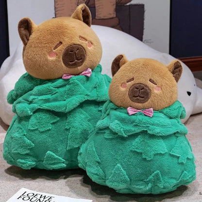 kawaiies-softtoys-plushies-kawaii-plush-Kawaii Capybara Christmas Tree Plush Soft toy 