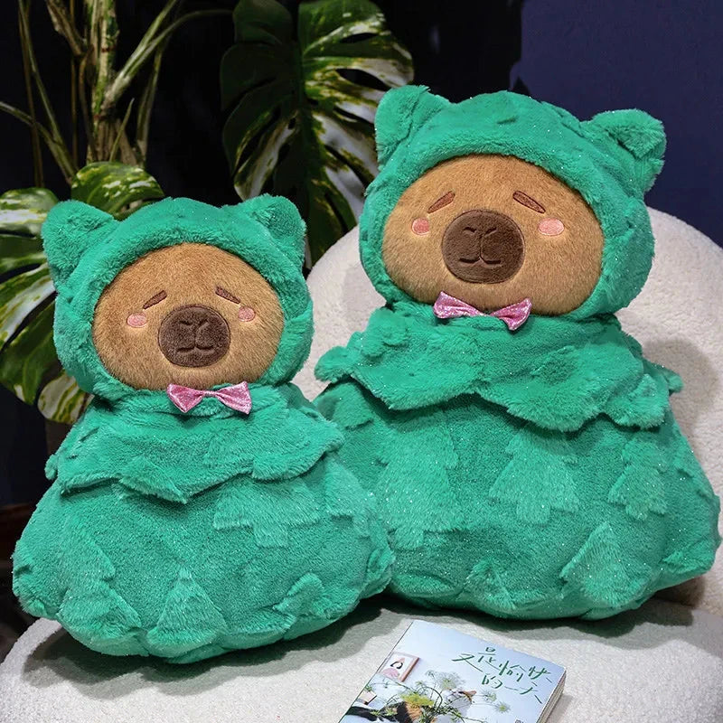 kawaiies-softtoys-plushies-kawaii-plush-Kawaii Capybara Christmas Tree Plush Soft toy 
