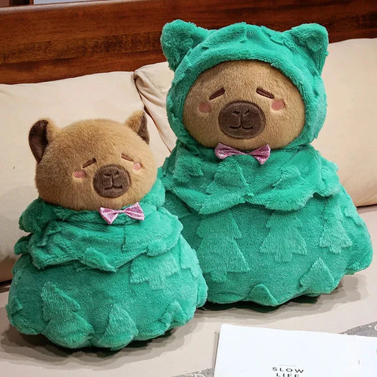 kawaiies-softtoys-plushies-kawaii-plush-Kawaii Capybara Christmas Tree Plush Soft toy 