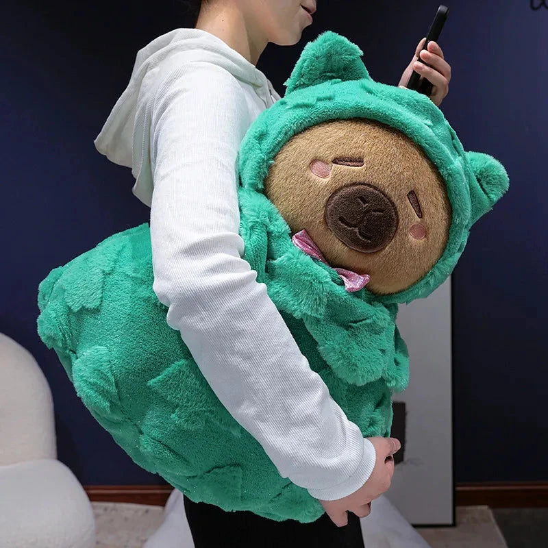 kawaiies-softtoys-plushies-kawaii-plush-Kawaii Capybara Christmas Tree Plush Soft toy 