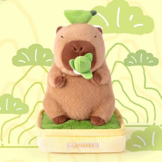 kawaiies-softtoys-plushies-kawaii-plush-Kawaii Capybara Plant Pot Plushie Soft toy 